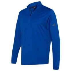 Adidas Men's Collegiate Royal Lightweight Quarter Zip -Sportswear Shop A401 Collegiate Royal S