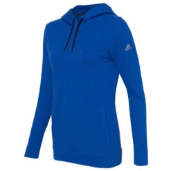 Adidas Women's Collegiate Royal Lightweight Hooded Sweatshirt -Sportswear Shop A451 Collegiate Royal S