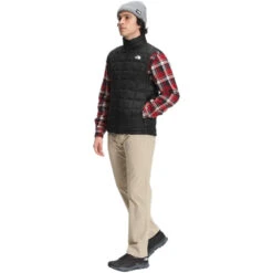 The North Face Men's Black Thermoball ECO Vest -Sportswear Shop A5GLOJK3 Black HTS