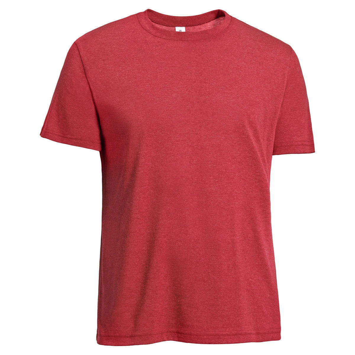 Expert Men's Dark Heather Red Crew Neck Tee 1 Expert Men's Dark Heather Red Crew Neck Tee