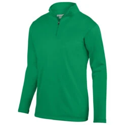 Augusta Sportswear Men's Kelly Wicking Fleece Quarter-Zip Pullover