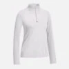 Expert Women's White Quarter Zip Training