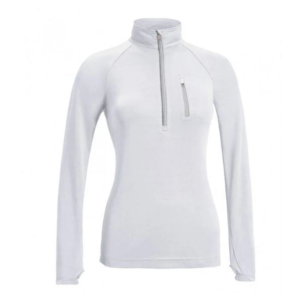 Expert Women's White Half Zip Run Away Top 1 Expert Women's White Half Zip Run Away Top