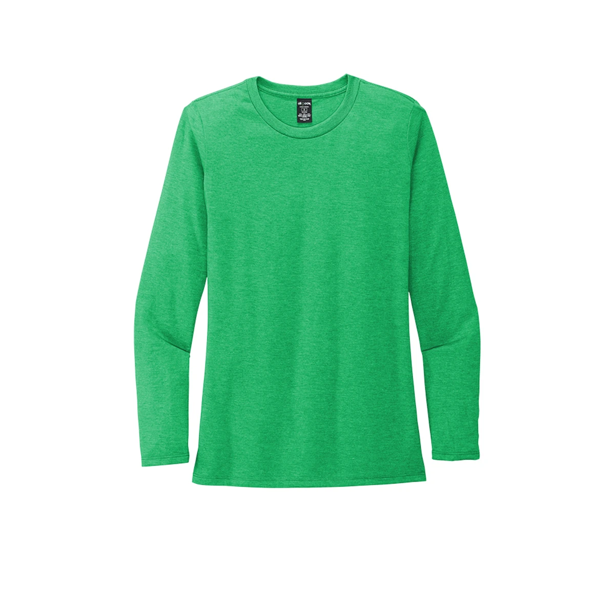 Allmade Women's Enviro Green Tri-Blend Long Sleeve Tee 1 Allmade Women's Enviro Green Tri-Blend Long Sleeve Tee