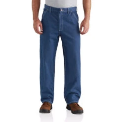 Carhartt Men's Darkstone Loose Original Fit Work Dungaree