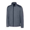 Cutter & Buck Men's Liberty Navy Tall WeatherTec Cedar Park Full-Zip