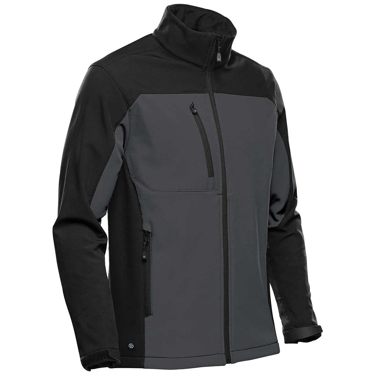 Stormtech Men's Dolphin/Black Cascades Softshell 3 Stormtech Men's Dolphin/Black Cascades Softshell - Image 3