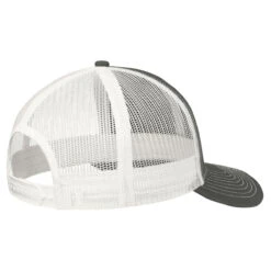 Port Authority Grey Steel/White Snapback Trucker Cap -Sportswear Shop C112 Grey Steel White B
