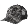 Port Authority Black Digi/Black Snapback Digi Camo Trucker Cap