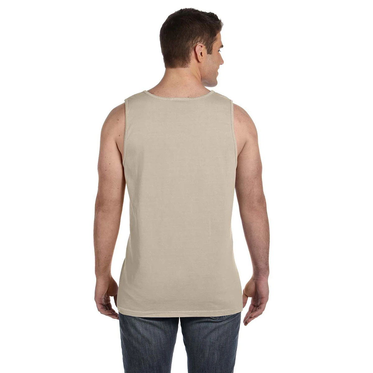 Comfort Colors Men's Sandstone 6.1 Oz. Tank 2 Comfort Colors Men's Sandstone 6.1 Oz. Tank - Image 2