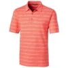 Cutter & Buck Men's College Orange Forge Polo Heather Stripe