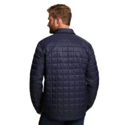 Cutter & Buck Men's Dark Navy Rainier Shirt Jacket 5 Cutter & Buck Men's Dark Navy Rainier Shirt Jacket -Sportswear Shop CA MCO00032 DN HTB