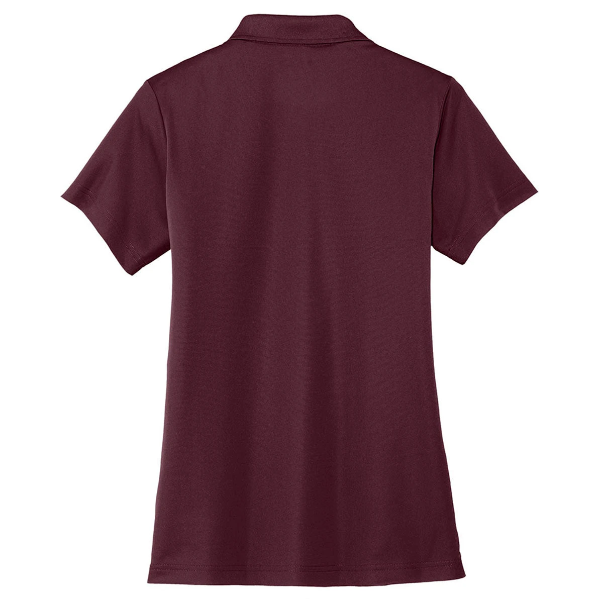 CornerStone Women's Maroon Micropique Gripper Polo 2 CornerStone Women's Maroon Micropique Gripper Polo - Image 2