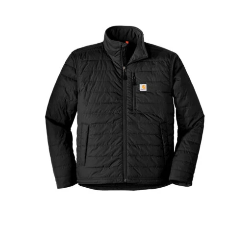 Carhartt Men's Black Gilliam Jacket -Sportswear Shop CT102208 black front 1200X1200