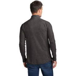 Carhartt Men's Carbon Heather Force 1/4-Zip Long Sleeve T-Shirt -Sportswear Shop CT104255 CarbonHthr HTB