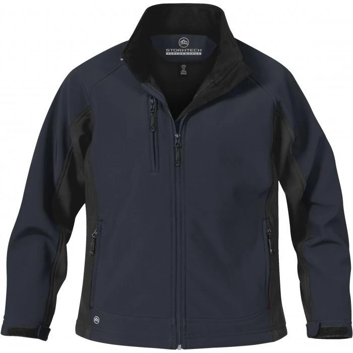 Stormtech Women's Navy/Black Crew Bonded Shell 1 Stormtech Women's Navy/Black Crew Bonded Shell
