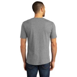 District Men's Grey Frost Perfect Tri DTG Tee -Sportswear Shop DM130DTG Grey Frost HTB