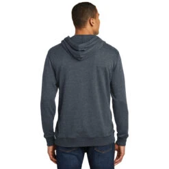 District Men's Heathered Navy Lightweight Fleece Hoodie 8 District Men's Heathered Navy Lightweight Fleece Hoodie -Sportswear Shop DM391 Heathered Navy HTB