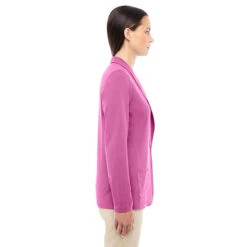 Devon & Jones Women's Charity Pink Perfect Fit Shawl Collar Cardigan -Sportswear Shop DP462W Charity Pink HTS