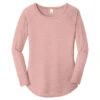 District Women's Blush Frost Perfect Tri Long Sleeve