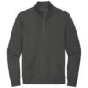 District Men's Charcoal V.I.T. Fleece Quarter Zip