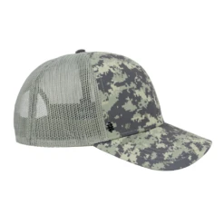 Zusa Digitized Camo Print/Military Green Open Road Trucker Cap -Sportswear Shop Digi Camo 3