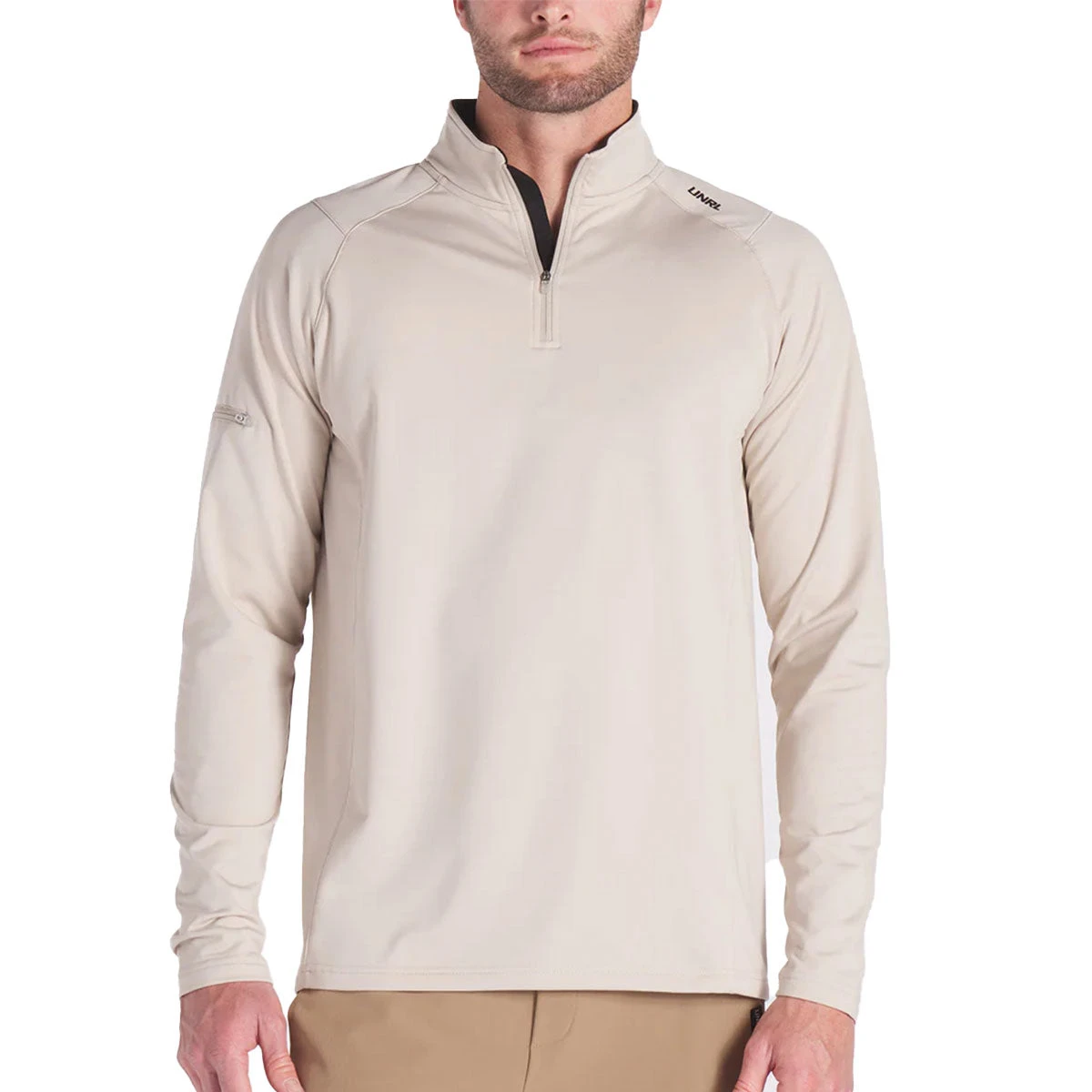 UNRL Sand Elite Quarter Zip II 2 UNRL Sand Elite Quarter Zip II - Image 2