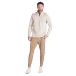 UNRL Sand Elite Quarter Zip II 5 UNRL Sand Elite Quarter Zip II -Sportswear Shop ELTQZIP2 model full 1200X1200