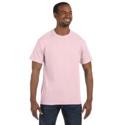 Gildan Men's Light Pink 5.3 Oz. T-Shirt