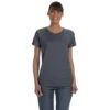 Gildan Women's Dark Heather 5.3 Oz. T-Shirt