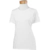 Gildan Women's White 5.3 Oz. T-Shirt