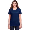 Fruit Of The Loom Women's J Navy ICONIC T-Shirt