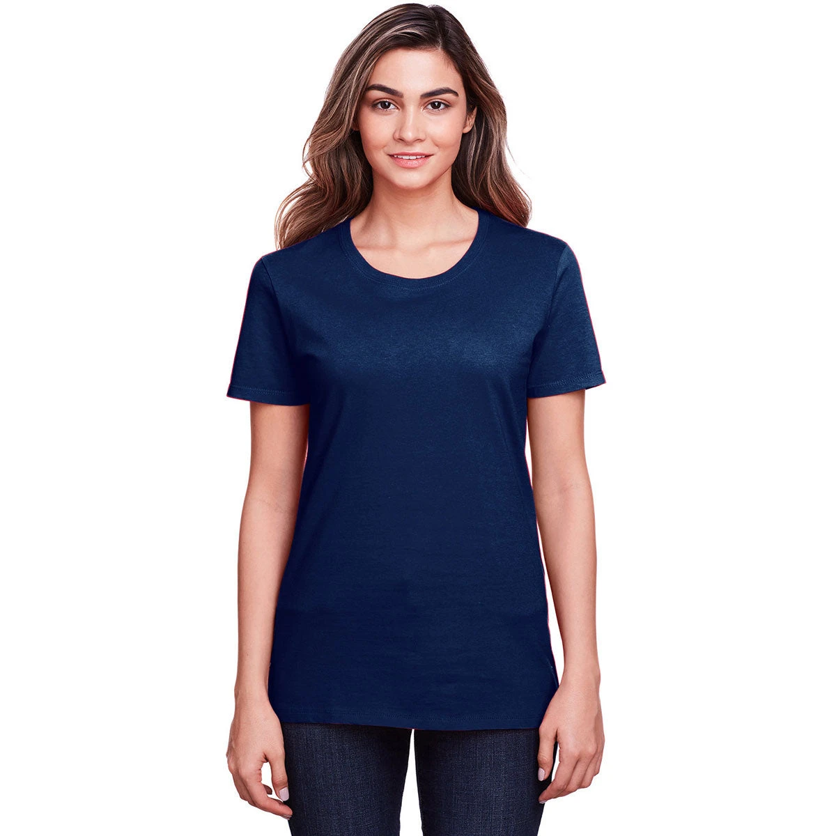 Fruit Of The Loom Women's J Navy ICONIC T-Shirt 1 Fruit Of The Loom Women's J Navy ICONIC T-Shirt