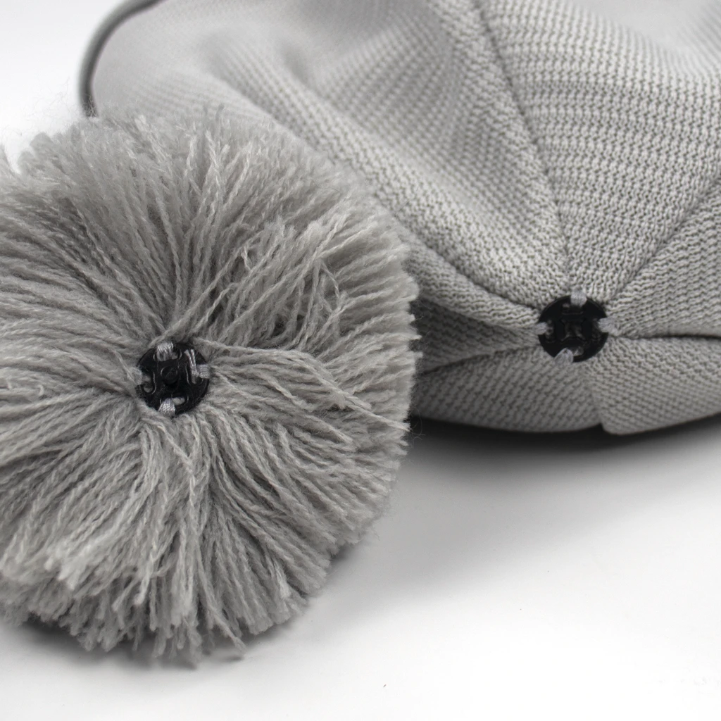 Zusa 3 Day Light Grey Hyland Knit Beanie 2 Zusa 3 Day Light Grey Hyland Knit Beanie - Image 2