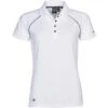 Stormtech Women's Tech White/Granite Piranha Performance Polo