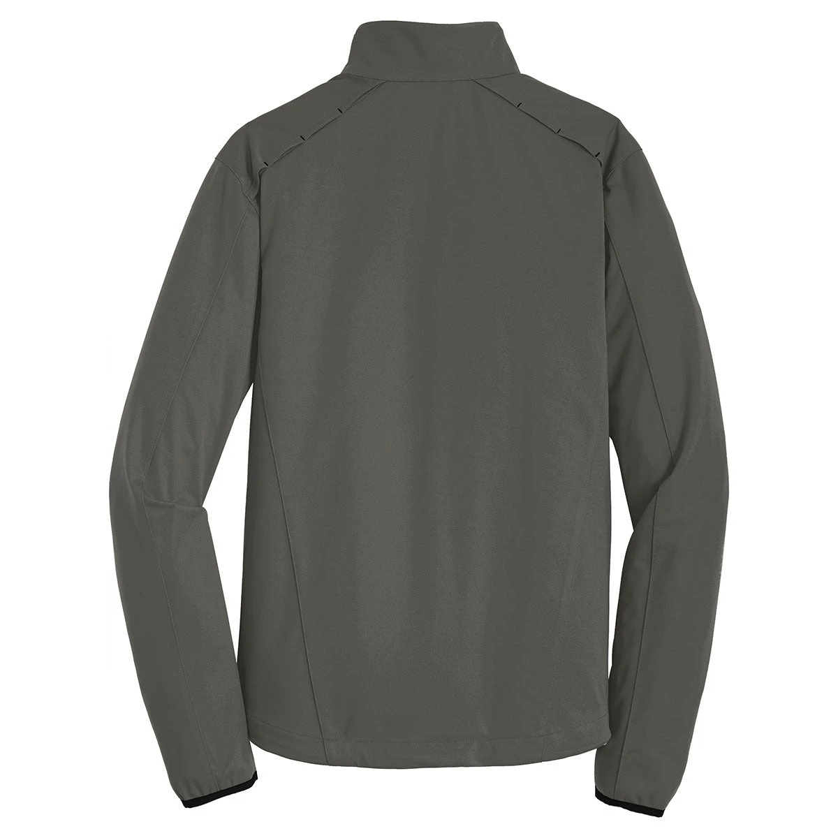 Port Authority Men's Grey Steel Active 1/2-Zip Soft Shell Jacket 2 Port Authority Men's Grey Steel Active 1/2-Zip Soft Shell Jacket - Image 2