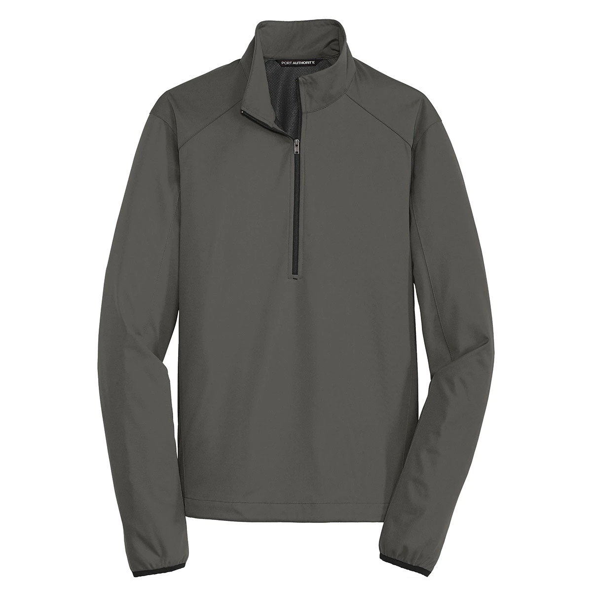 Port Authority Men's Grey Steel Active 1/2-Zip Soft Shell Jacket 1 Port Authority Men's Grey Steel Active 1/2-Zip Soft Shell Jacket