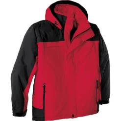Port Authority Men's Engine Red/Black Nootka Jacket -Sportswear Shop J792 engine red black