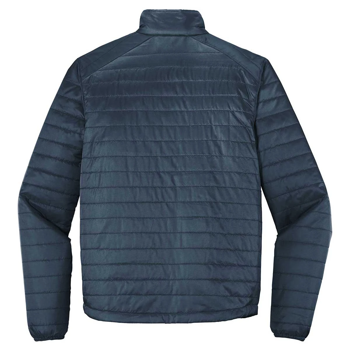 Port Authority Men's Regatta Blue/ River Blue Packable Puffy Jacket 2 Port Authority Men's Regatta Blue/ River Blue Packable Puffy Jacket - Image 2
