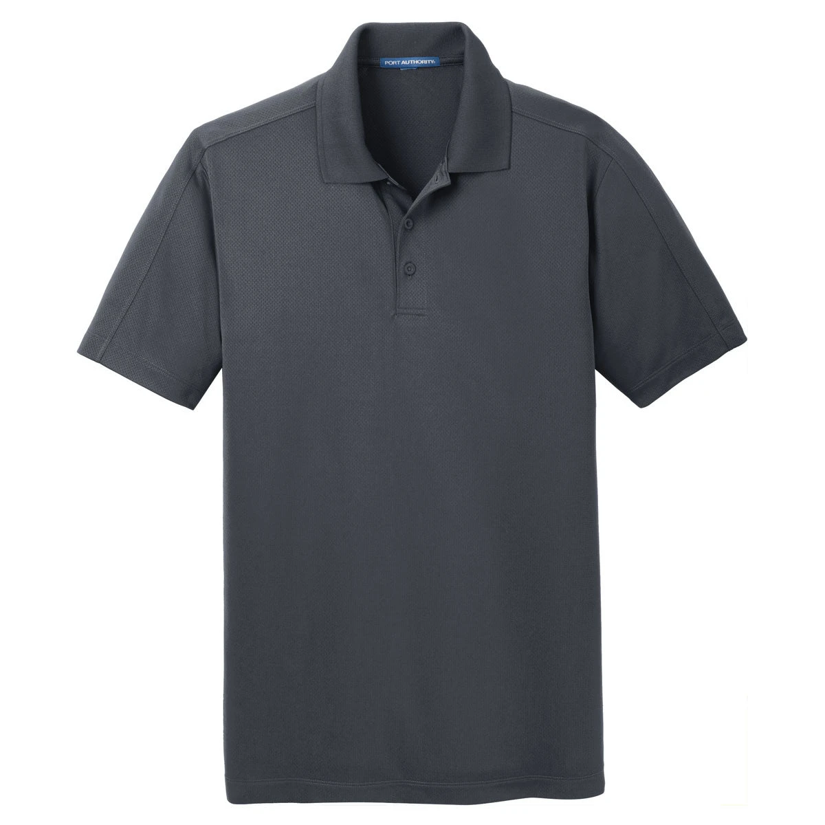 Port Authority Men's Graphite Diamond Jacquard Polo 1 Port Authority Men's Graphite Diamond Jacquard Polo