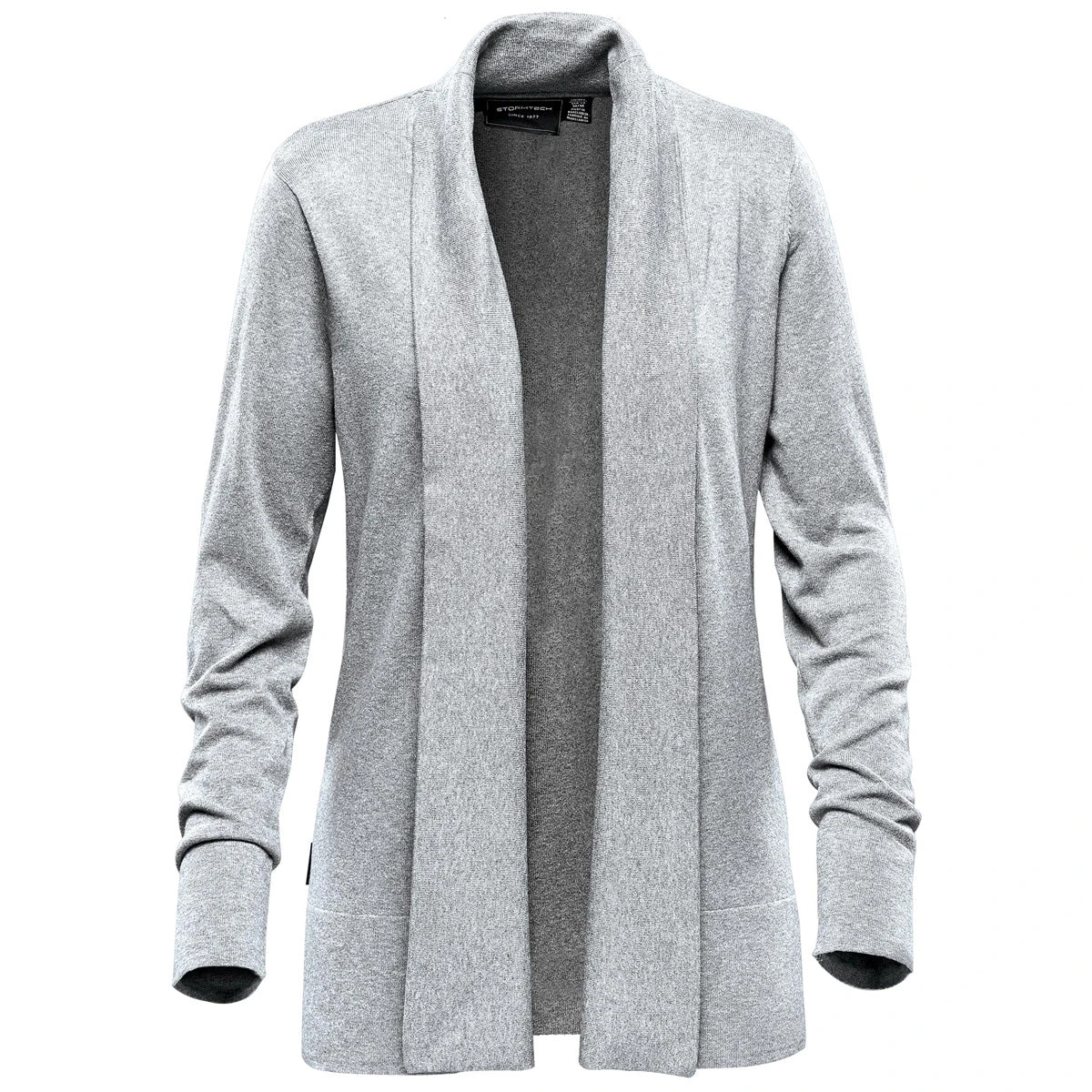 Stormtech Women's Grey Heather Soho Cardigan 1 Stormtech Women's Grey Heather Soho Cardigan