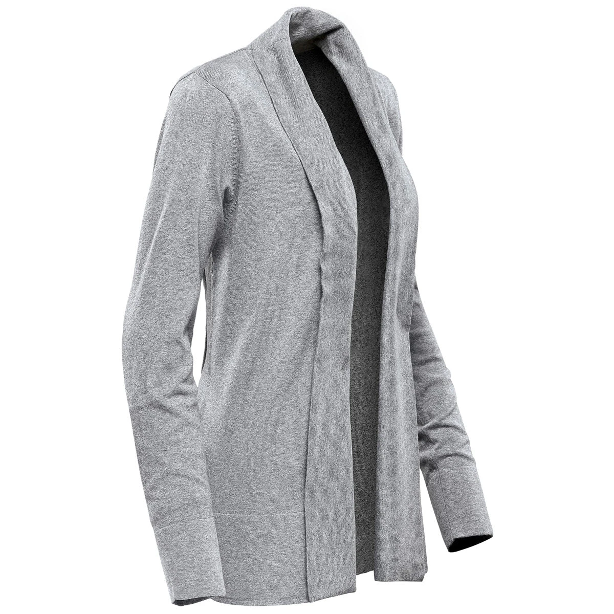 Stormtech Women's Grey Heather Soho Cardigan 3 Stormtech Women's Grey Heather Soho Cardigan - Image 3