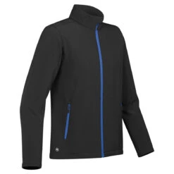 Stormtech Men's Black/Azure Blue Orbiter Softshell -Sportswear Shop KSB 1 Black Azure Blue S 0c0d82a5 82aa 4c0f a5d0 1c6f540cba05