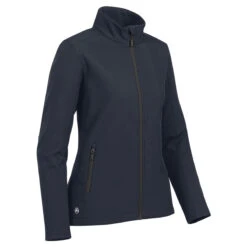 Stormtech Women's Navy/Carbon Orbiter Softshell -Sportswear Shop KSB 1W Navy Carbon S db8b8645 263b 4f6f 8bda bd5586efe96c