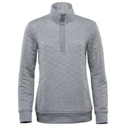 Stormtech Women's Ash Heather Montebello Thermal 1/4 Zip Pullover