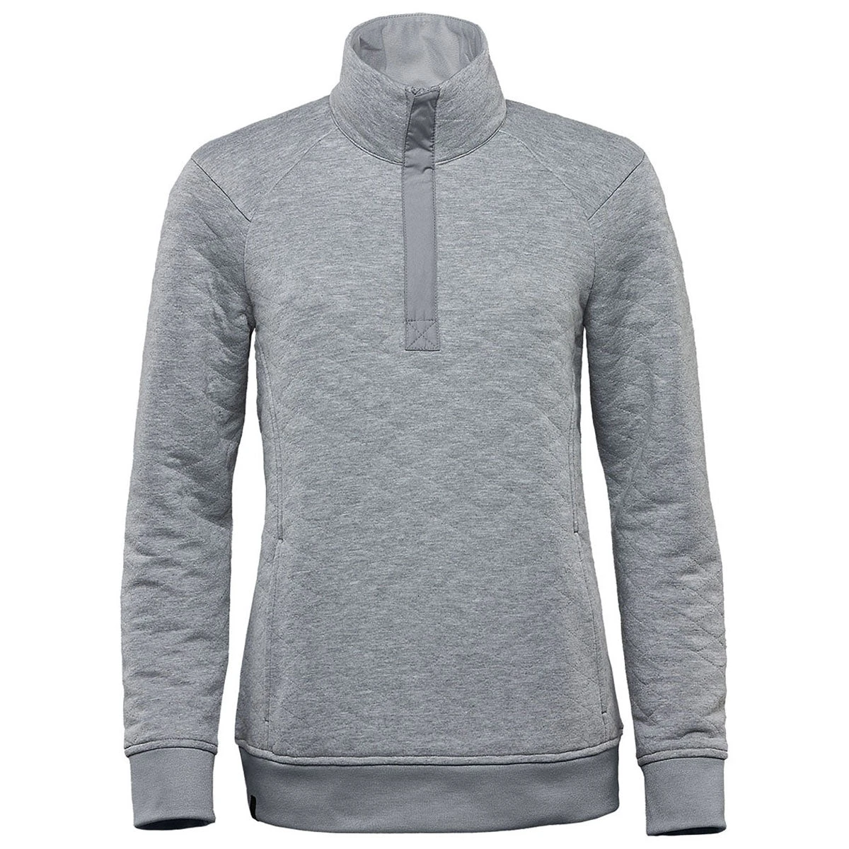 Stormtech Women's Ash Heather Montebello Thermal 1/4 Zip Pullover 1 Stormtech Women's Ash Heather Montebello Thermal 1/4 Zip Pullover