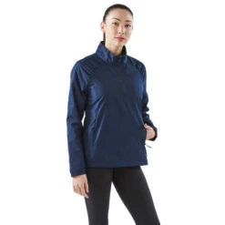 Stormtech Women's Navy Pacifica 1/4 Zip Anorak -Sportswear Shop KXT 1W Navy HTF
