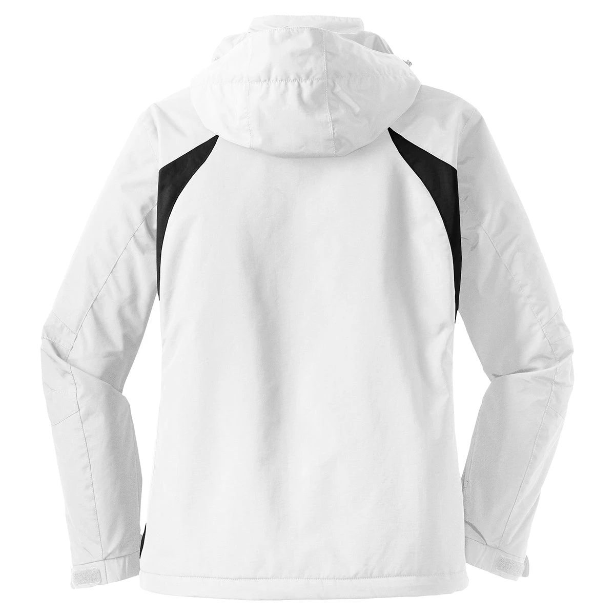 Port Authority Women's White/Black All Season II Jacket 2 Port Authority Women's White/Black All Season II Jacket - Image 2