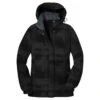 Port Authority Women's Black Brushstroke Print Insulated Jacket