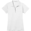 Port Authority Women's White Tech Pique Polo